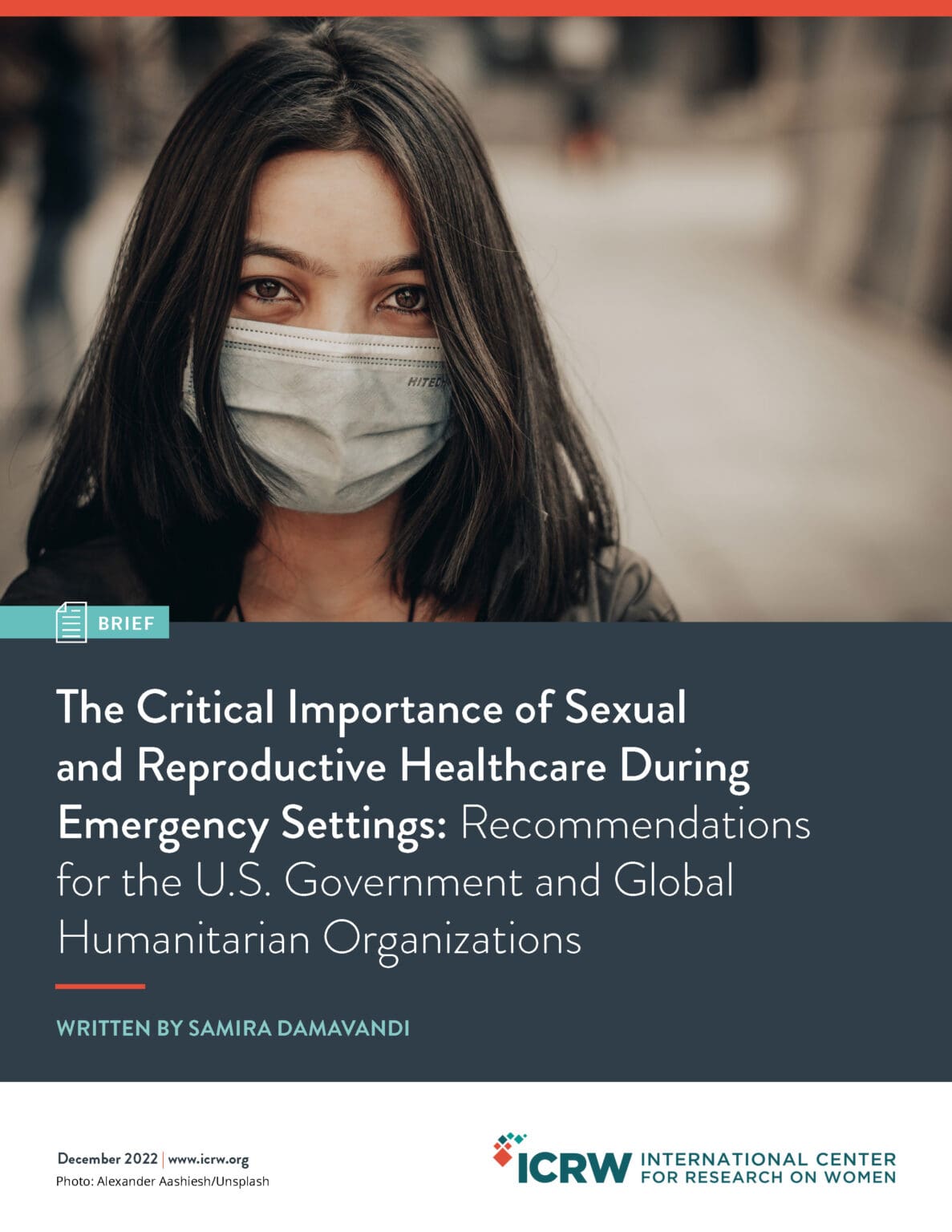 The Critical Importance Of Sexual And Reproductive Healthcare During Emergency Settings Icrw 9491