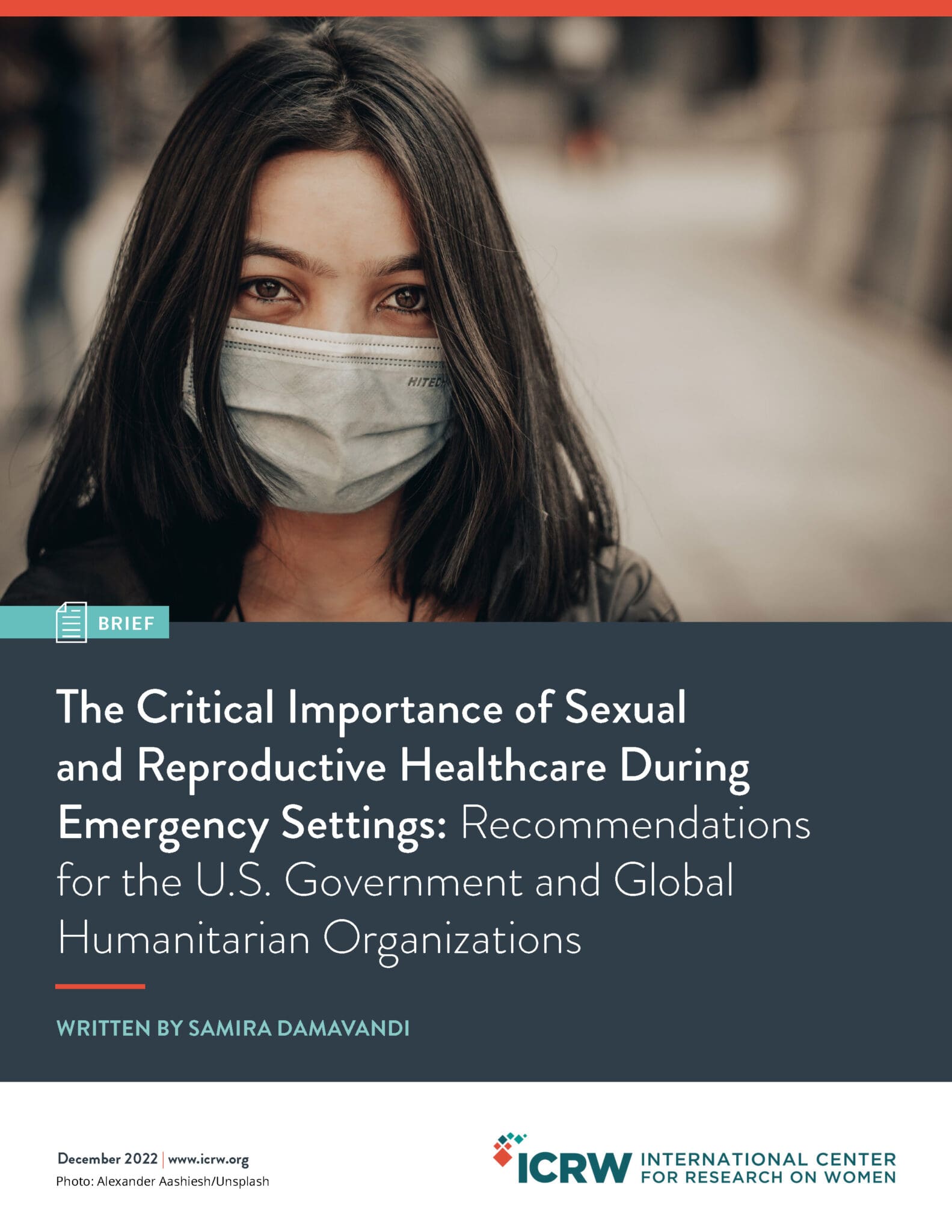 The Critical Importance Of Sexual And Reproductive Healthcare During Emergency Settings Icrw 8411